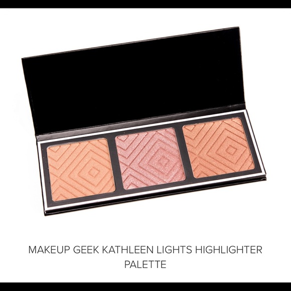 LE Makeup Geek x Kathleen Lights highlighter palette NO LONGER SOLD /MUG OOB - Picture 8 of 9